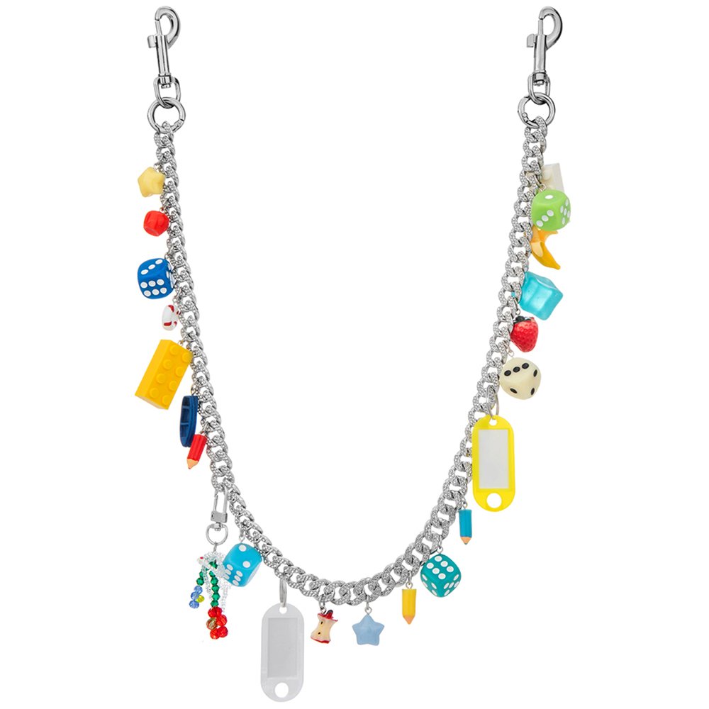 Zinc Alloy Resin Jean Chain for Direct Factory