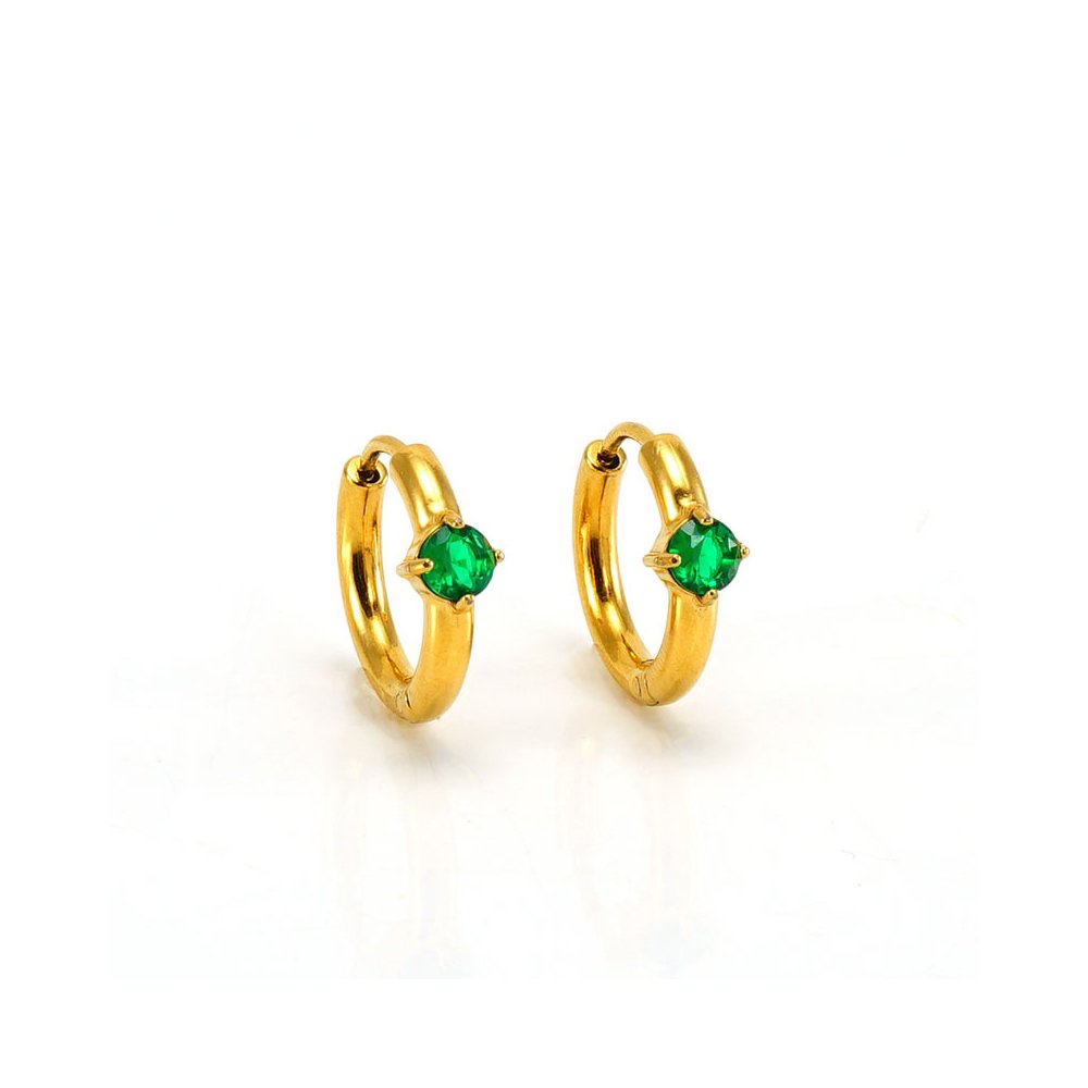 Custom stainless steel birthstone earrings Manufacturer