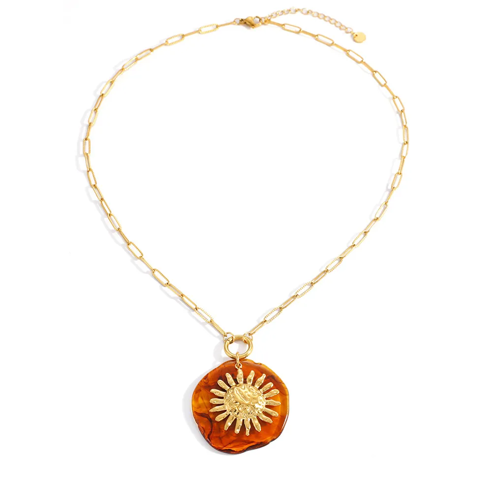 Epoxy Resin Casting Necklace-Fashion Jewelry Manufacturer Jewelry ODM Partner