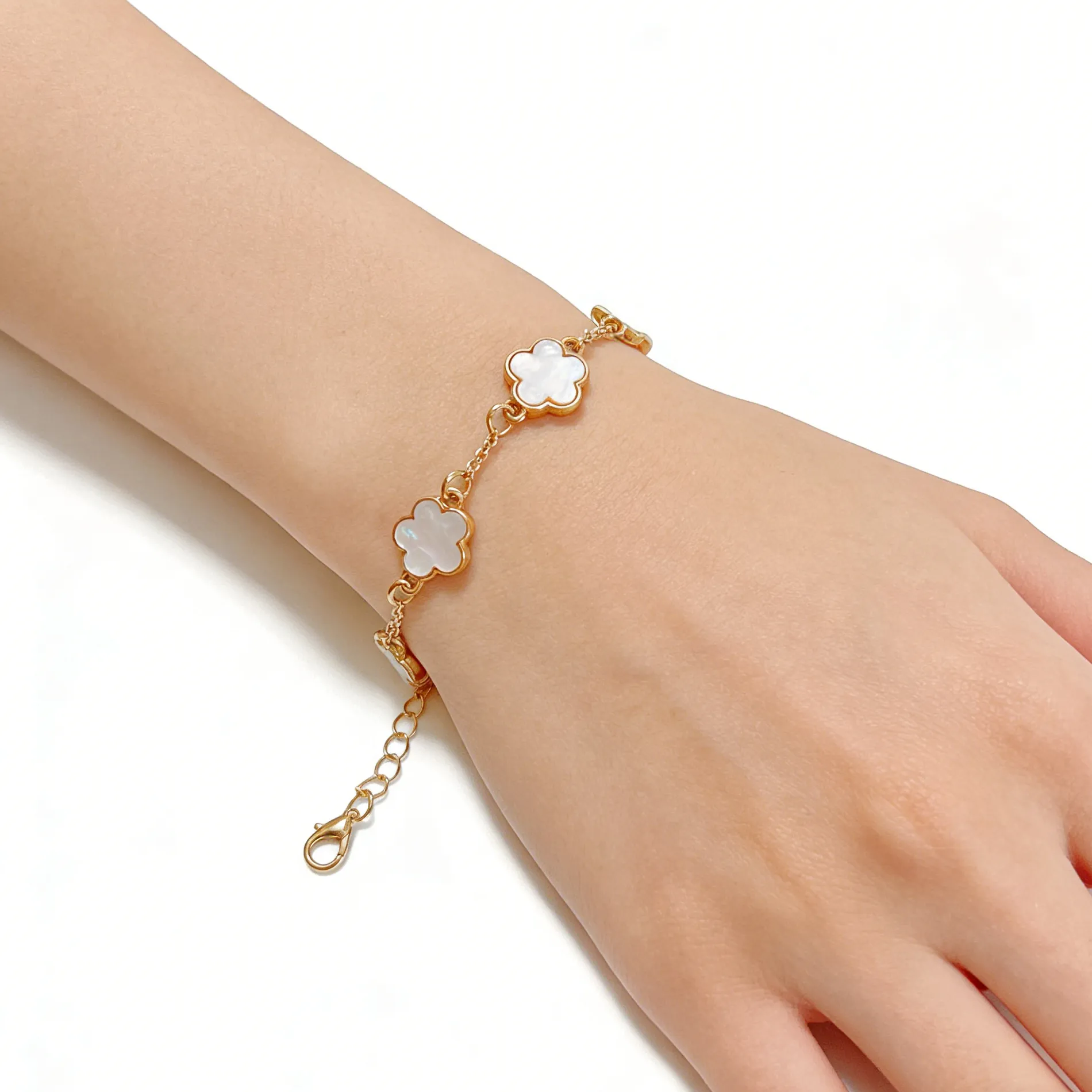 Stainless Steel Pearl Chain Bracelet Bespoke Factory for Businesses