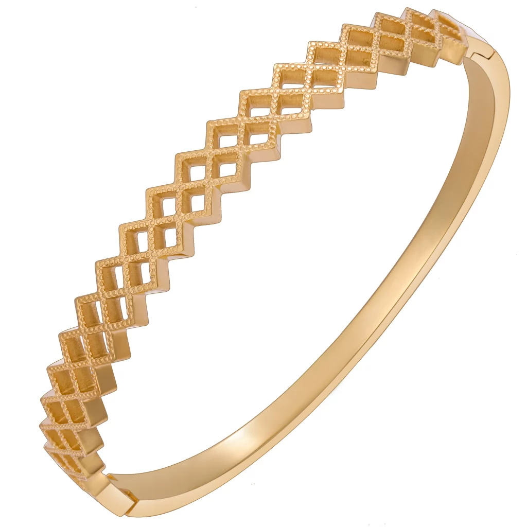 private label geometric bangle bracelet factory