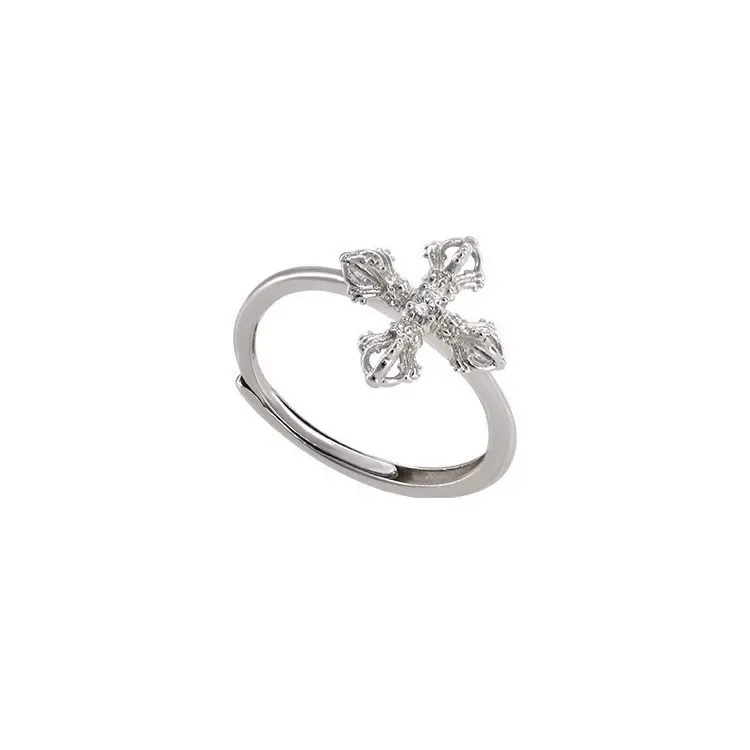 Cross Ring 316L Stainless Steel strategic odm solution direct manufacturing factory for boutique chains