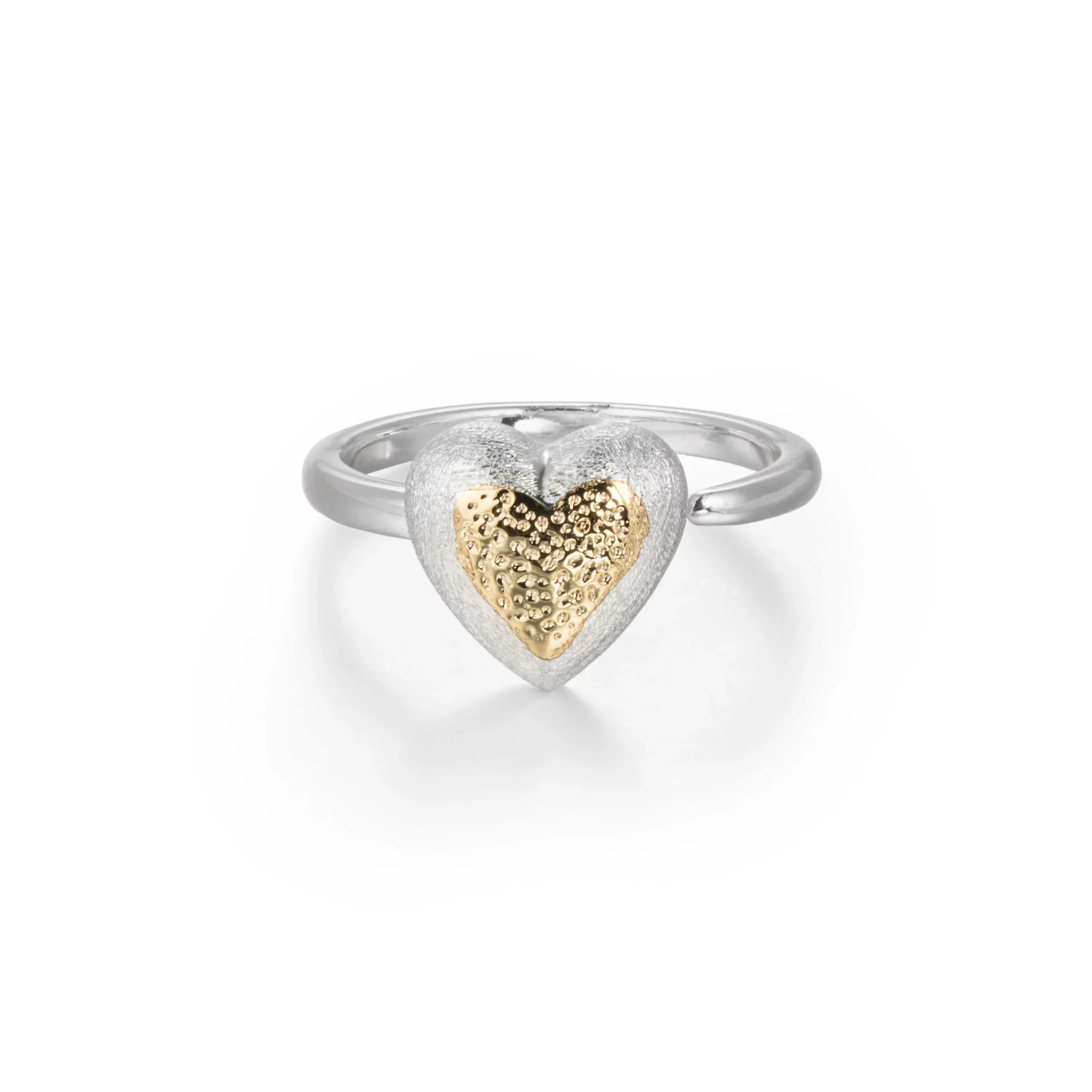 Jewelry Manufacturer 316L Stainless Steel Heart Ring | Custom Design