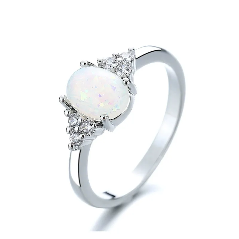 Opal Ring 316L Stainless Steel jewelry product development jewelry ODM partner for Shopify store owners