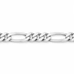 Custom polished figaro chain. B2B ready for OEM/ODM orders, ideal as base chain for standalone necklaces.