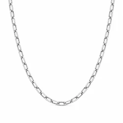 Custom polished paperclip chain. B2B ready for OEM/ODM orders, ideal as modern base chain.